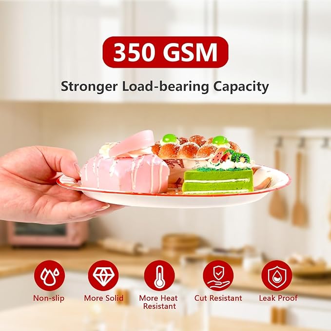 Grencian 96Pcs BBQ Birthday Party Decoration Fast Food Hamburger Plates and Napkins Disposable Barbecue Supplies Picnic Tableware for Food Themed Birthday Party Decorations Serves 24
