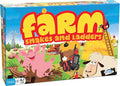 Outset Media Farm: Snakes and Ladders - No Reading Required, Preschool & Kids Board Game, Builds Children's Social & Developmental Skillls, Outset Media, Ages 3+, 2-6 Players