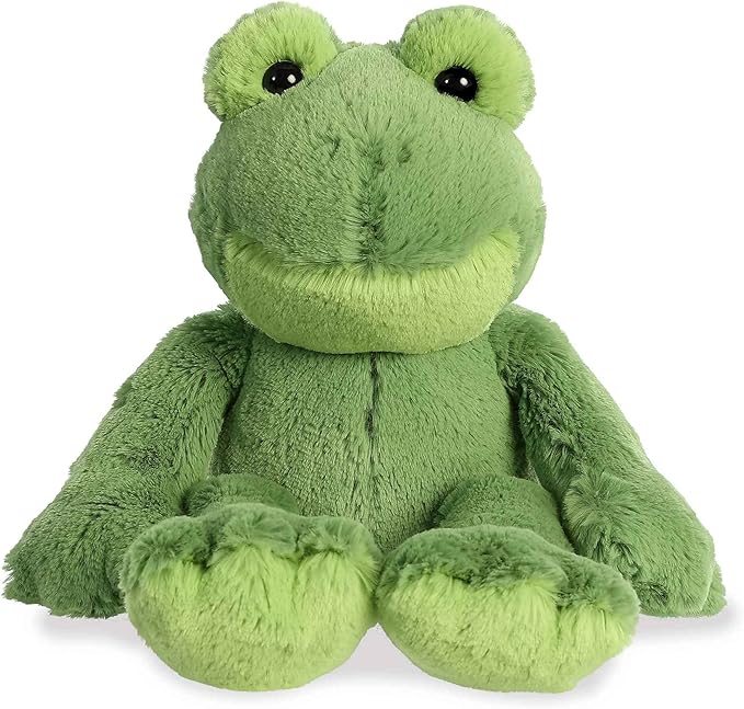 Aurora® Adorable Flopsie™ Fernando Frog™ Stuffed Animal - Used to Create Imaginative Play Adventures - Perfect for Birthdays, Kids and Adults, All Ages - Green 10 Inches