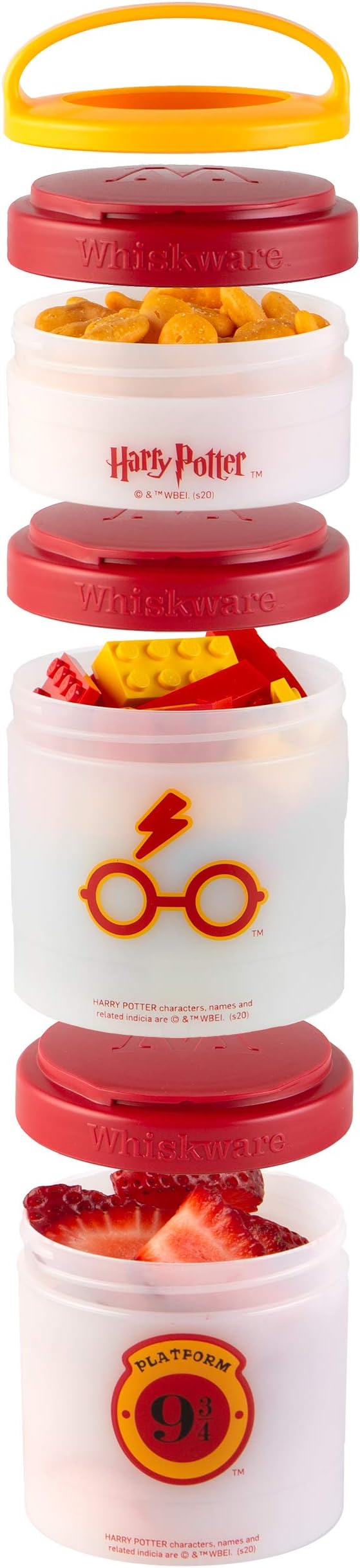 Whiskware Harry Potter Stackable Snack Pack, Harry Potter