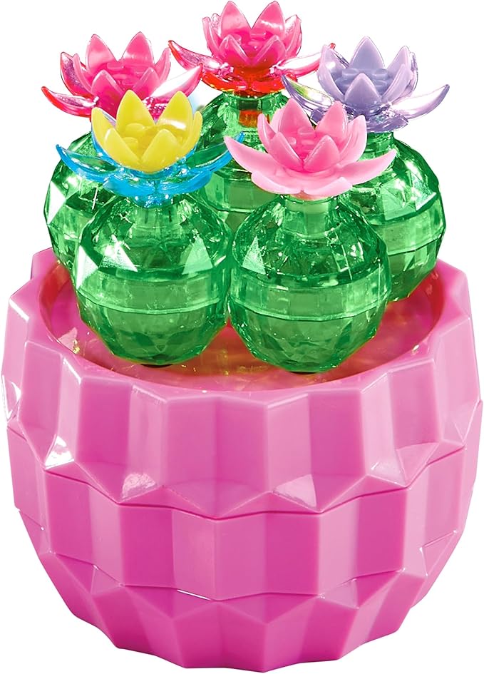Crystal Gem Creations Jewel Succulents Kit by RoseArt, 175+ Pieces, Great for Adults, Tweens and Children Ages 8+