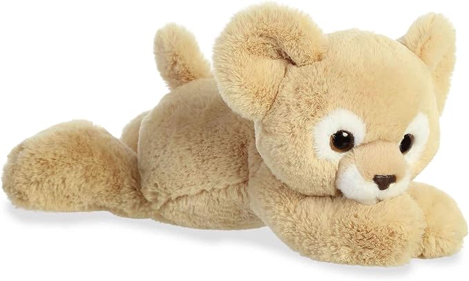 Aurora® Adorable Flopsie™ Leon Lion™ Stuffed Animal - Playful Ease - Timeless Companions - Gold 12 Inches