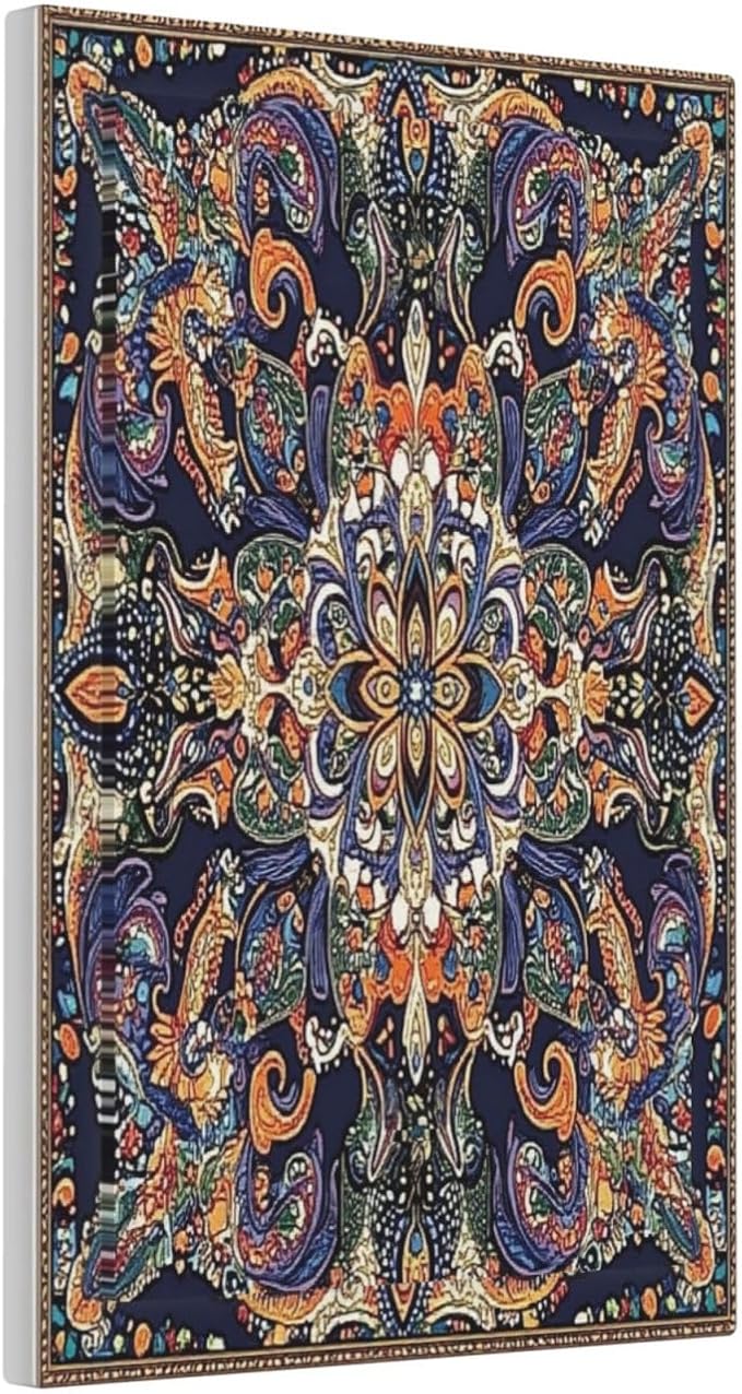 Light Switch Cover Plate Mandala Petals Retro Flowers 1 Gang No Device Blank Electrical Wall Plates Faceplate Decorative Switch Plate For Bed Room Home Decor