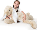 BENINY Large Bunny Stuffed Animal 31", Giant Rabbit Plush Toy for Girls Boys Kids, Big Cuddly Easter Gift for Girl Chirstmas Birthday