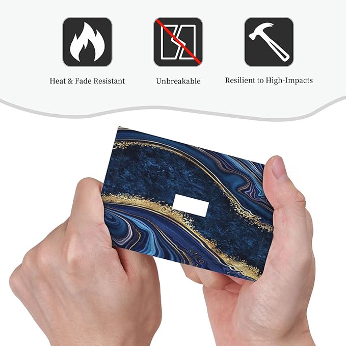 Abstract Navy Blue Marble 1 Gang Light Switch Plate Decorate Single Toggle Wall Plate Cover Electrical Switchplate Faceplate Modern Luxury Art Agate Stone Watercolor Gold Line Boys Bedroom Room Decor