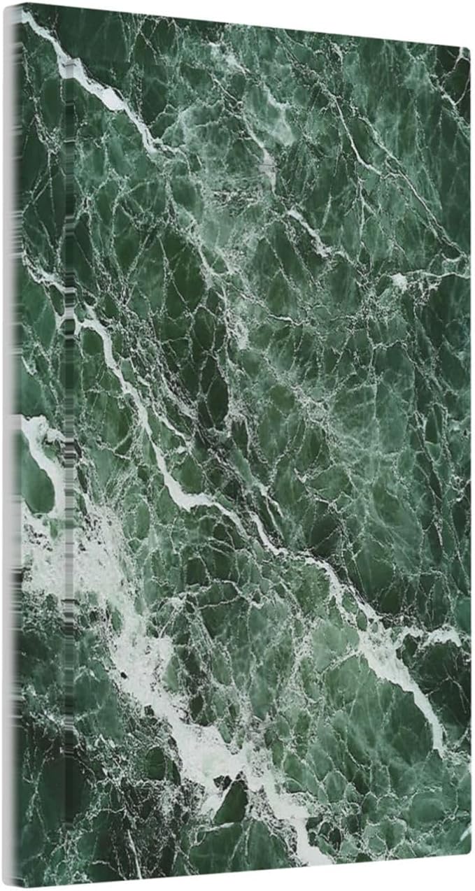 Light Switch Cover Plate Forest Marble Dark Green With White Vein 1 Gang No Device Blank Electrical Wall Plates Faceplate Decorative Switch Plate For Bathroom Kitchen Decor