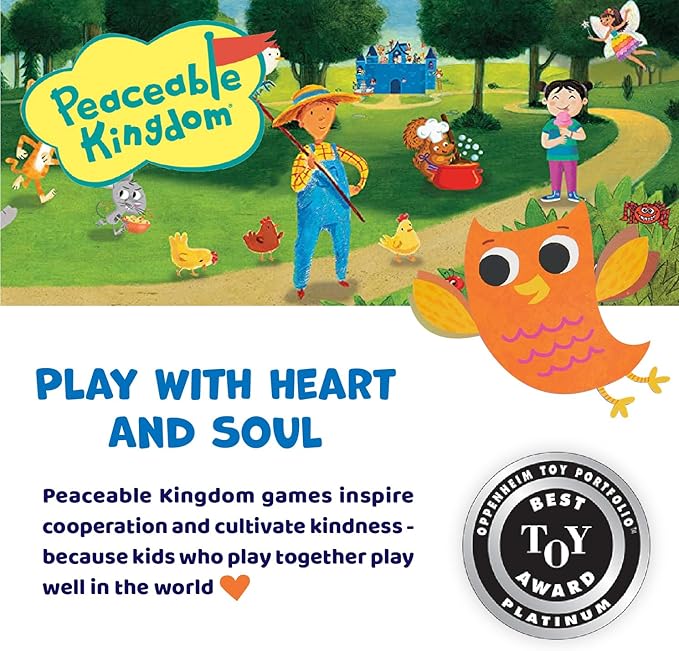 Peaceable Kingdom Hoot Owl Hoot - Cooperative Matching Game For Kids