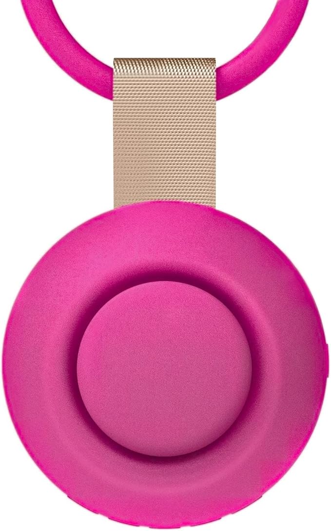 CHICWAY 2026 Mom's Choice Awards, Portable Sound Machine for Baby Adult, AI Cry Detection, 18 Soothing Sound, Bluetooth Rechargeable White Noise Machine for Home Travel, Nursery Light, Barbie Pink