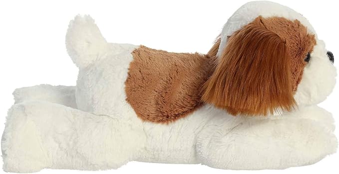 Aurora® Adorable Flopsie™ Stella Shih Tzu™ Stuffed Animal - Used to Create Imaginative Play Adventures - Perfect for Birthdays, Kids and Adults, All Ages - White 12 Inches