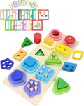 Dementia Activities for Seniors – Color and Shape Cognitive Board, Ideal Gifts for People with Dementia, Alzheimer's Products for Elderly