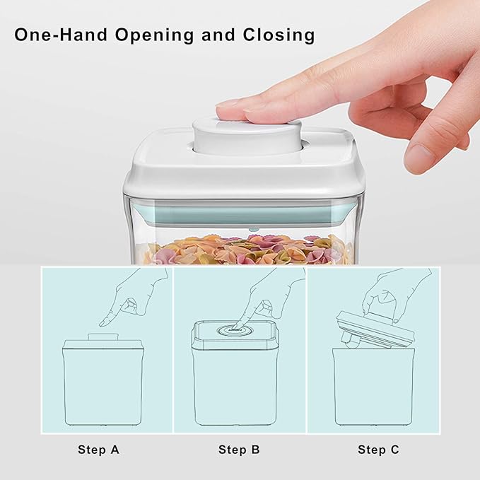 Formula Dispenser Container with Scoop 1500ML / 1.5QT Milk Powder BPA-Free Airtight 650g Formula Storage Container with Lids, BPA-Free Airtight Food Storage Container