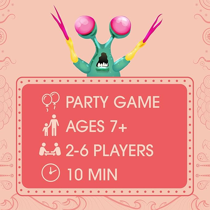 Exploding Kittens Mantis 2-6 Players - Ages 7+ - 10 Minutes to Play - Cutthroat Matching Card Game - Party Game, Family Game Night, Kid and Adult Card Game
