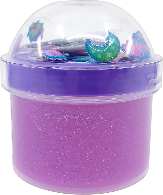 CRA-Z-Slimy Sparkle Fairy Cotton Candy Scented Premade Slime Kit, Ages 6 and Up