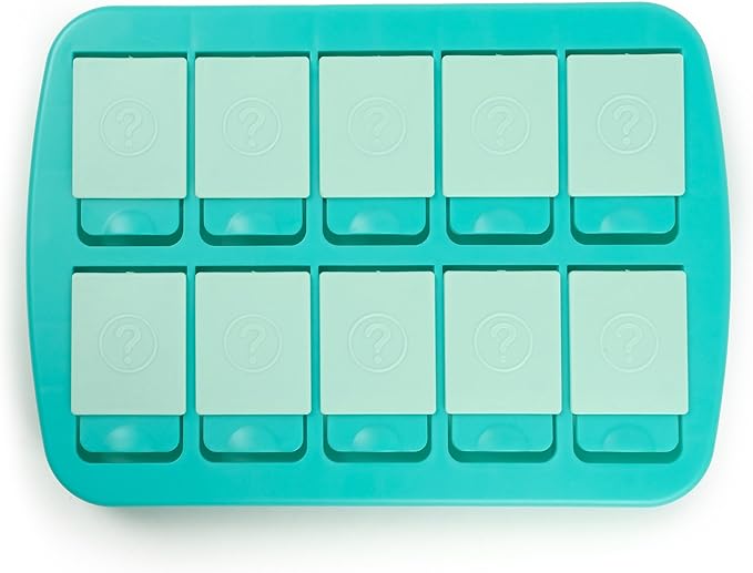 Genuine Fred MINI Match UP Memory Snack Tray, Fun Interactive Game for Kids, Travel,Friendly 8.5" x 6", BPA Free, The Ultimate Snacktivity for Picky Eaters, Dishwasher Safe