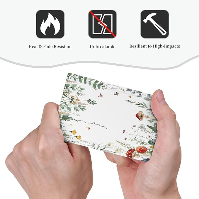 Light Switch Cover Plate Sage Plant Red Mushroom Butterfly Wild Flower 1 Gang No Device Blank Electrical Wall Plates Faceplate Decorative Switch Plate For Bed Room Kids Room Decor