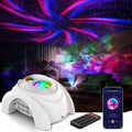 Rossetta Dual Lens Galaxy Projector, Star Projector for Bedroom with White Noise & Bluetooth Speaker, Remote, Timer, Aurora & Nebula Night Light for Party, Home Decor, Gifts for Kids Adults Teens