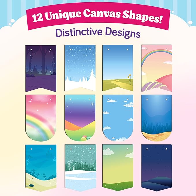 Funcils Foil Art Craft - Unicorn & Princess Sticker Activity Kit, Toddler Arts & Crafts for Kids, No Mess Kids Travel Toys, Games, Fun Birthday Gifts for Boys & Girls Ages 4, 5, 6, 7, 8, 9 Year Old