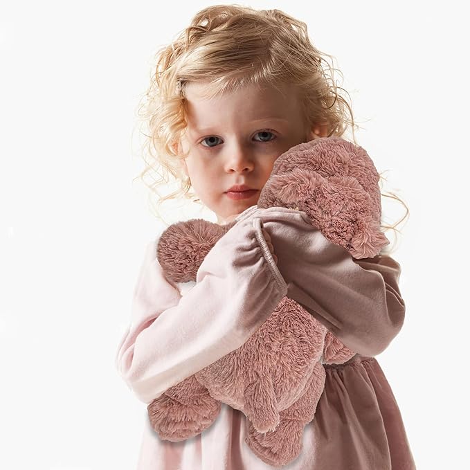 YOUBLEK 16" | 2 Pounds Pink Hippo Weighted Stuffed Animals,Sensory Comfort Plush Throw Pillow Toy,Kawaii Plushies Hugging Toy Gifts for Kids & Adults (Hippopotamus, 16 inch 2 Pounds)