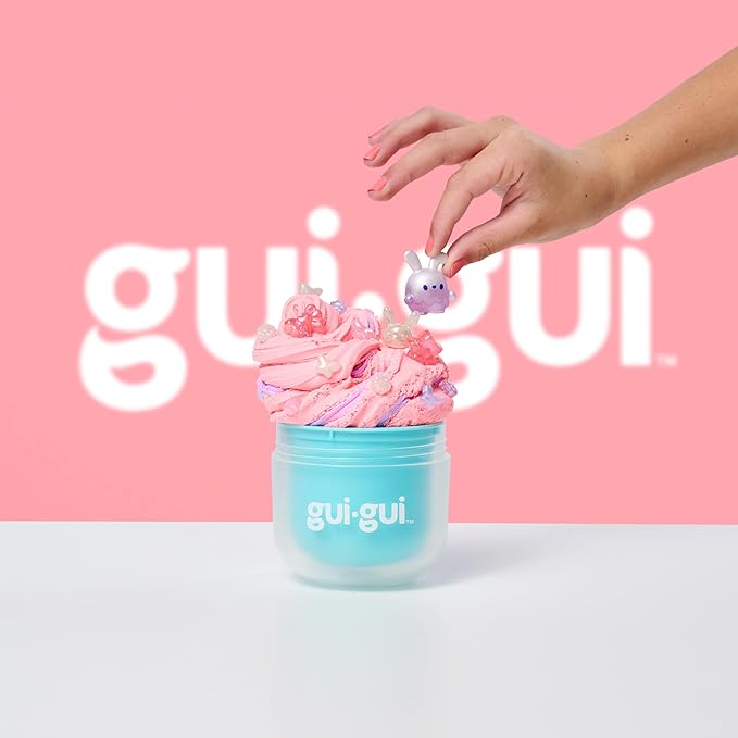 GUI GUI Slime Kit - Scented 2-Pack Bundle, Butter & Cloud, 5 Step DIY Process to Customize Your Ultimate Glow-Up, Resealable and Reusable Container, ASMR Experience, Slime Making Kit
