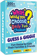 QUOKKA Fun Card Game for Teens, Kids & Adults – Fun Party & Family Board Game | What Would You Chose Challenges | 500+ Hilarious Icebreaker Questions for Friends, Family Nights, Travel & Sleepovers