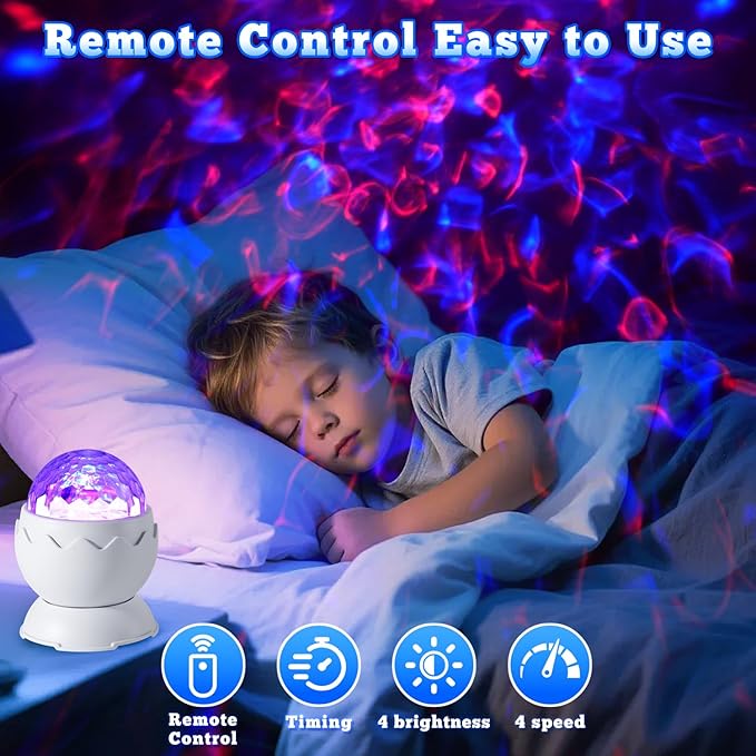 Galaxy Projector for Bedroom, Dinosaur Egg Galaxy Light Projector with Timer and Remote, Nebula Ceiling Night Light for Kids Adults, Room Decor