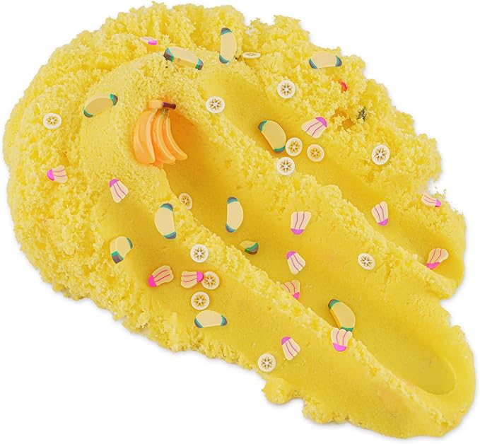 Banana Yellow Cloud Slime, Super Drizzly & Non-Sticky Premade Slime, Slimes Party Favors for Kids, Slimes Sensory Toys for Birthday Easter Hallowmas Christmas Girls Gifts & Boys Gifts