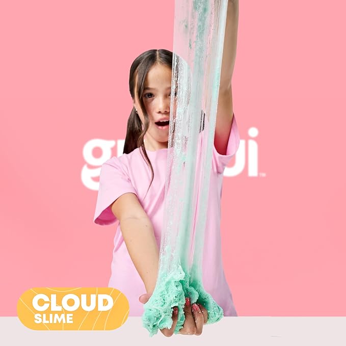 GUI GUI Slime Kit - Scented 2-Pack Bundle, Butter & Cloud, 5 Step DIY Process to Customize Your Ultimate Glow-Up, Resealable and Reusable Container, ASMR Experience, Slime Making Kit