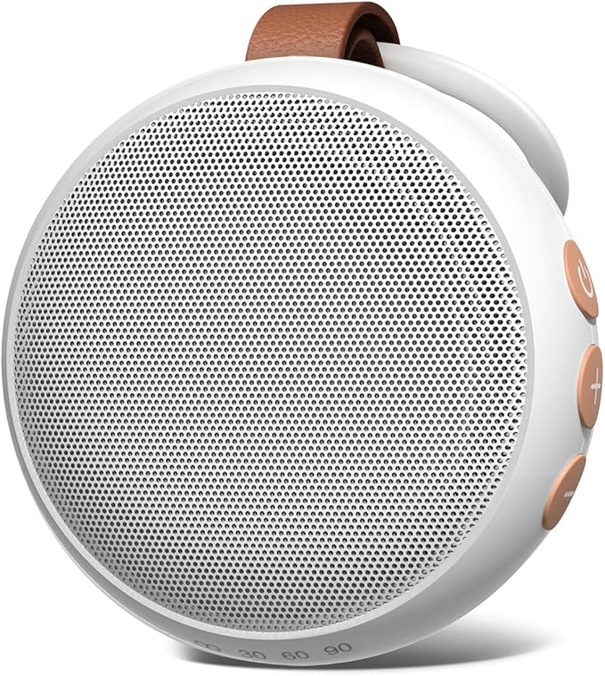 Portable Sound Machine Baby White Noise Machine Travel Noise Machine with 30 Soothing Sounds for Newborn Kids Adults Battery Sleep Brown Noise Masker 4 Timers Memory Function for Travel Home Office