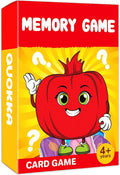 QUOKKA Memory Games for Kids Ages 4–8 – Fun Family Game with Cute Characters, Perfect for Travel, Playdates, Family Time – Educational & Engaging Playing Cards for Kids, Easy to Learn, Fast to Play