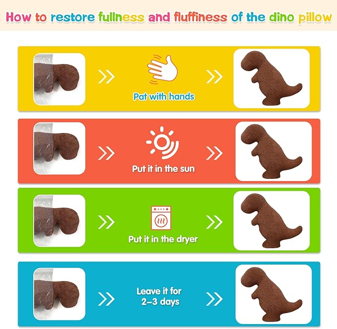 Andywoo Dino Chocolate Pillow Plush for Funny Birthday Gifts, Cute Funny Dinosaur Chocolate Stuffed Animals Toy for Boy and Girl, Dinosaur Gifts for Kids Teens and Adults (Tyran Rex, Small)