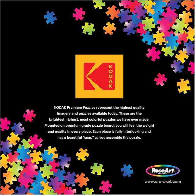 RoseArt - Kodak Premium - Fuzzy Yarn Balls - 100 Piece Jigsaw Puzzle for Adults