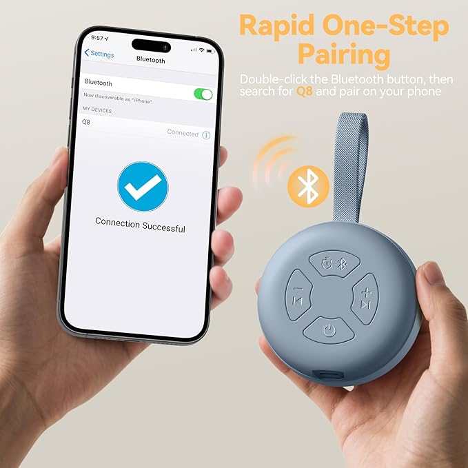 Portable Sound Machine for Baby | White Noise | 12 Soothing Sounds | Noise Canceling for Travel, Office, Nursery | Baby Shower | Registry Gift | Sleep Soother for Babies Kids Adults | Slate