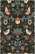 Vintage Birds Berries Mid Century Floral Flower Light Switch Cover Plate 1 Gang No Device Blank Electrical Wall Plates Faceplate Decorative Switch Plate Covers for Bedroom Living Room Decor
