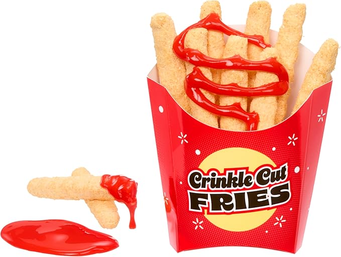 French Fries DIY Slime Kit - Unboxing Ingredients to Make, Smash, and Stretch Your Food Slime, Ages 8+