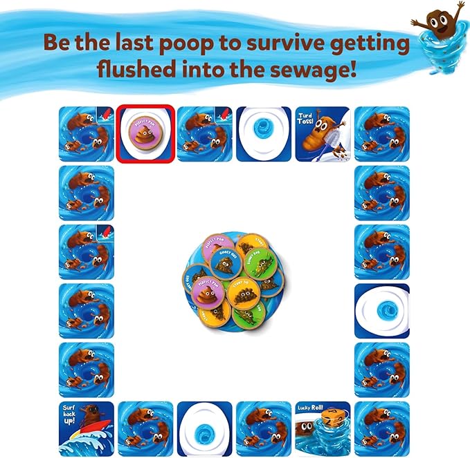 Skillmatics Card Game - Poop Wars, Fun & Fast-paced Game of Strategy, Party Game for Kids, Girls & Boys Ages 6, 7, 8, 9 & Up
