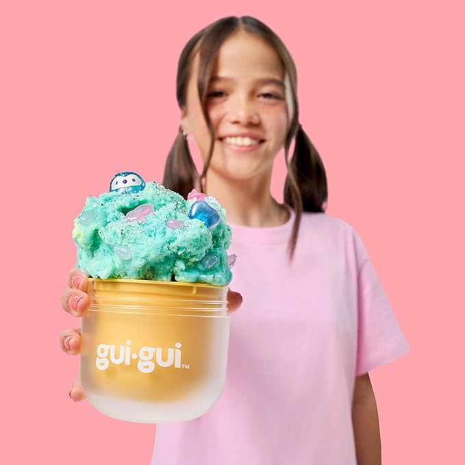 GUI GUI Slime Kit - Scented 2-Pack Bundle, Butter & Cloud, 5 Step DIY Process to Customize Your Ultimate Glow-Up, Resealable and Reusable Container, ASMR Experience, Slime Making Kit