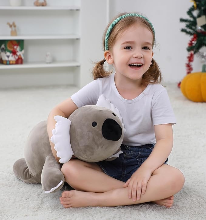 24in 4.2lbs Koala Weighted Stuffed Animals, Koala Stuffed Animal, Comfortable Weighted Plush Gifts for Girls, Boys, Kids and Adults