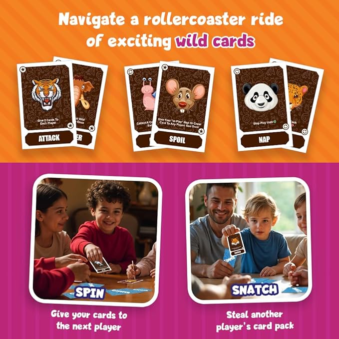Gimme A Needs vs Wants Card Game, A Fun & Educational Family Game for Children, A Unique & Thoughtful Birthday Gift for Ages 5 and Above