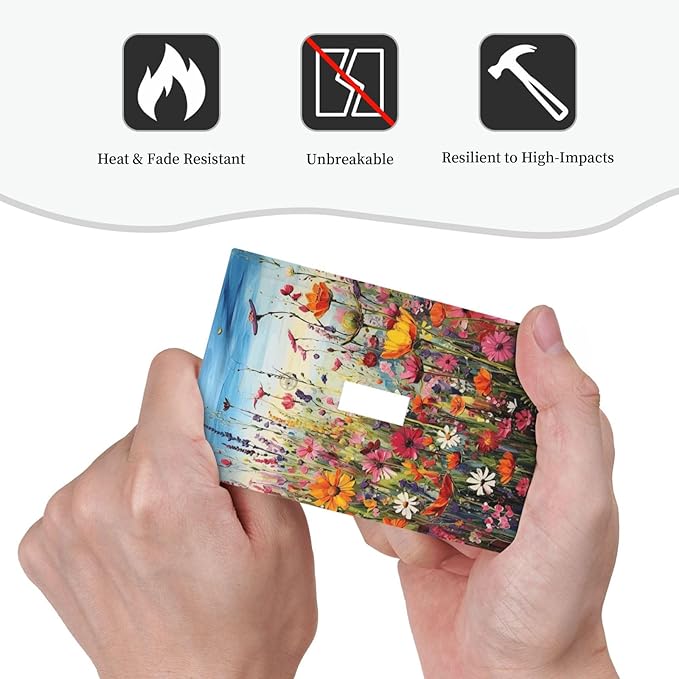 Colorful Wildflowers Painting Floral Flower Decorative Light Switch Cover 1 Gang Single Toggle Device Electrical Faceplate Switchplates Decorator Outlet Wall Plate for Bedroom Living Room Decor