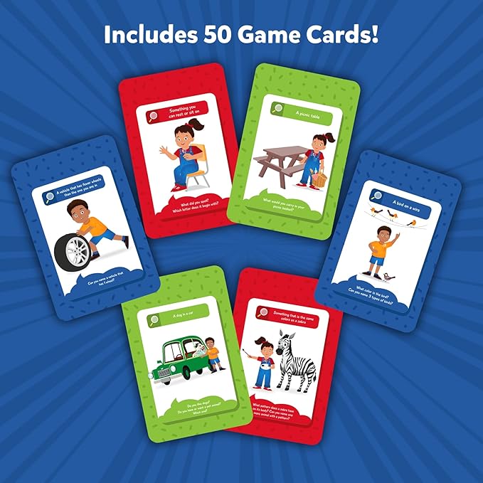 Skillmatics Scavenger Hunt Card Game - Found It Travel, Learning Toy, Educational Game Collections, Gifts for Kids, Boys, Girls and Families, for Ages 4, 5, 6, 7, Perfect for Home, School, Playdates
