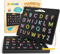FINDMAG Magnetic Letter Board, Dual Sided ABC Education Board Writing Practice for Toddler, Erasable Educational Tool for Kids, Reusable Learning Toys, Back to School Supplies Road Trip Essentials