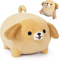 Dog Plush Pillow,8inch Puppy Stuffed Animal Toy,Cute Soft Labradoodle Plushie Hugging Pillow Valentine Christmas Birthday Gifts for Kids Girlfriend Boyfriend