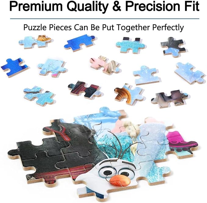 LELEMON Puzzles for Kids Ages 4-6,100 Piece Puzzles for Kids Ages 4-8 in a Metal Box,Educational Jigsaw Puzzles in a Metal Box,100 Piece Puzzle Games Puzzle Toys for Girls and Boys