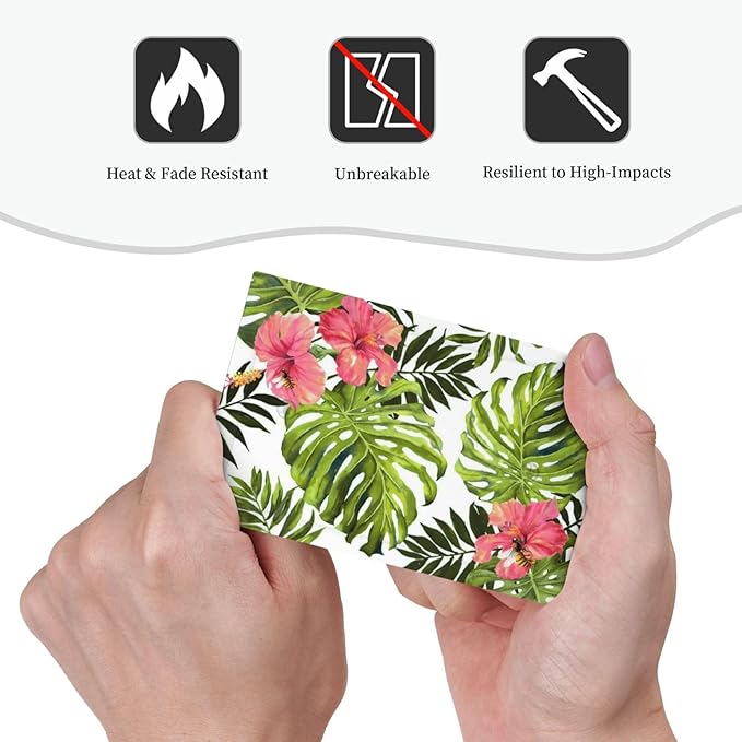 Outlet Covers Tropical Plant Green Palm 1 Gang Blank Light Switch Cover Decorative No Device Wall Plate Electrical Switch Plate Covers Dimmer Faceplate for Bedroom Bathroom Decor