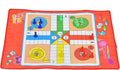 Ludo Board Game Adults and Children, Snakes and Ladders Board Game 2-4 Players, Includes 1, 1 Dice, 16 Pieces