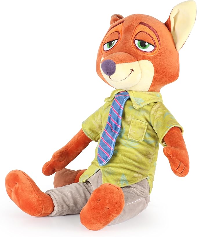 Jay Franco Plush Pillow Buddy – 22 Inch Ultra-Soft Stuffed Character Plushie & Cozy Pillow, Official Licensed Zootopia Product, Orange – Nick Wilde