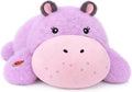Onsoyours Original Weighted Hippo Stuffed Animals, Comfort Hippopotamus Plush Soft Cute Hugging Plushies Toys Gifts for Kids & Adults(9.8", 1.0lbs)