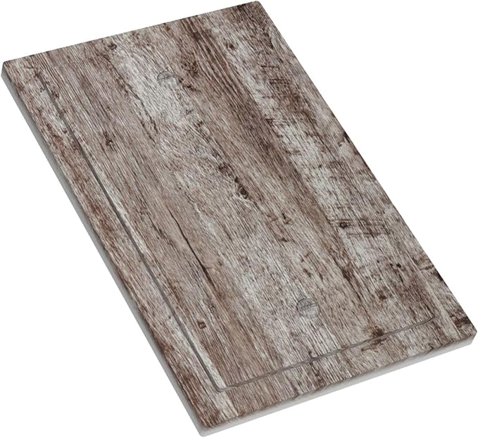Light Switch Covers Rustic Wood Grey Brown Vintage Wooden Plank Decorative Switch Plates 1 Gang Blank No Device Outlet Covers Electrical WallPlates for Farmhouse Home Decor