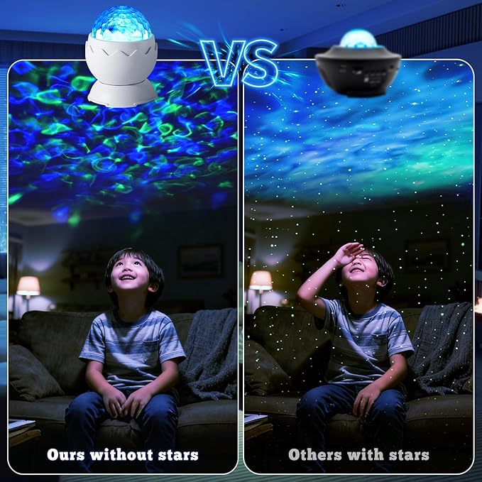 Galaxy Projector for Bedroom, Dinosaur Egg Galaxy Light Projector with Timer and Remote, Nebula Ceiling Night Light for Kids Adults, Room Decor