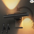 L LOHAS LED Night Light, Night Lights Plug into Wall, Auto Light Sensor 180° Rotating[2-Pack], Brightness Adjustable 0-100Lm, Soft White 3000K, Modern Nightlights for Bathroom, Hallway